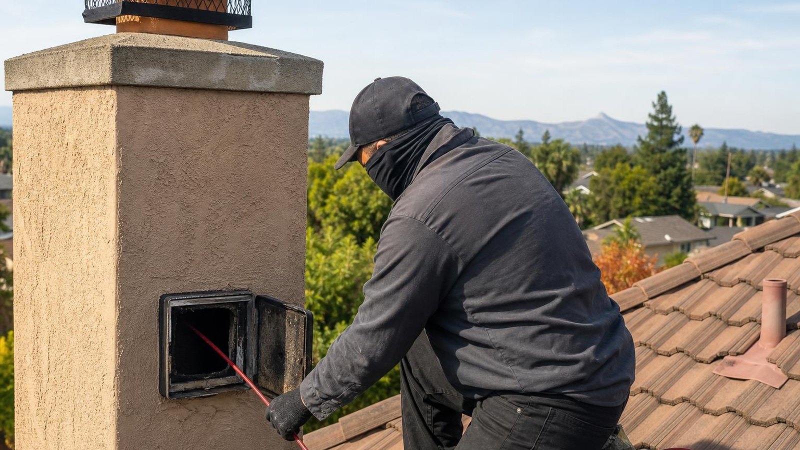 Practical chimney sweep & inspection in Sunnyvale